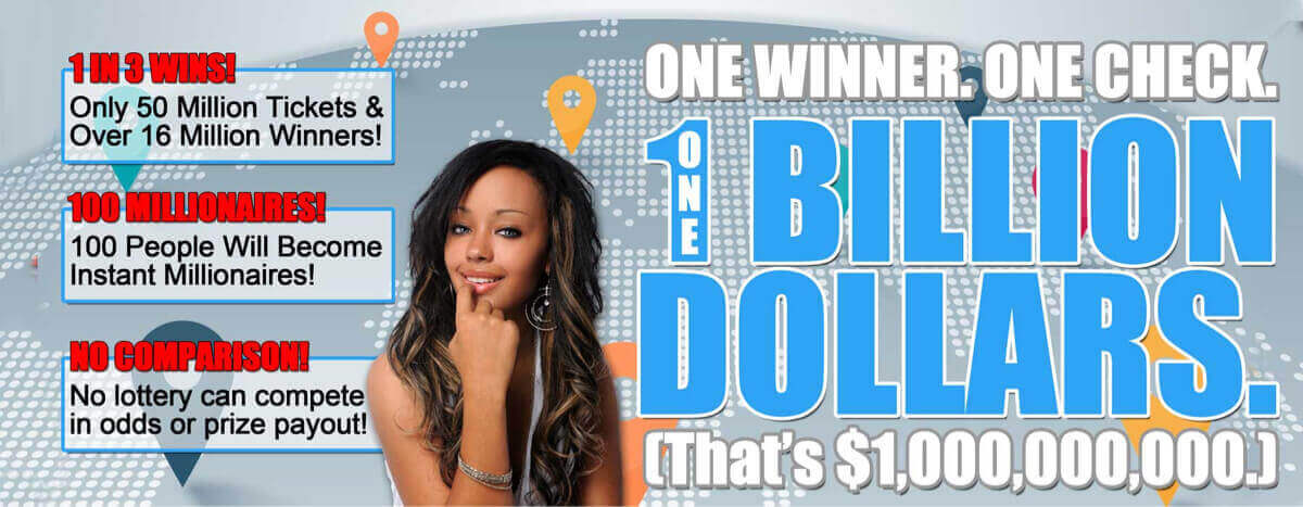 One Winner One Check 1 Billion Dollars